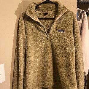 Patagonia Olive Green Fleece Pullover